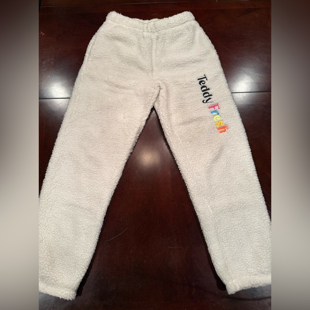 Teddy Fresh Cream Joggers Relaxed Fit